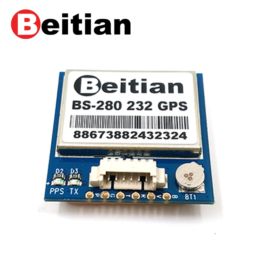 Beitian Modul GPS RS 232 Tingkat 4M FLASH 1PPS BS 280 232 GPSgps