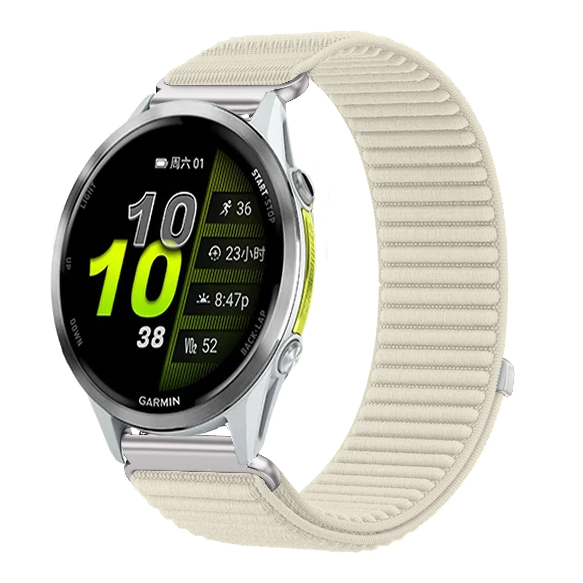 Wave Nylon Loop Strap, Adjustable Size, Durable Replacement Wristband