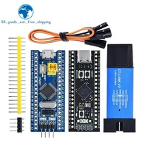 STM32F103C8T6 CH32F103C8T6 ARM STM32 Minimum System Development Board STM32F401 STM32F411 + ST-LINK V2 Download Programmer