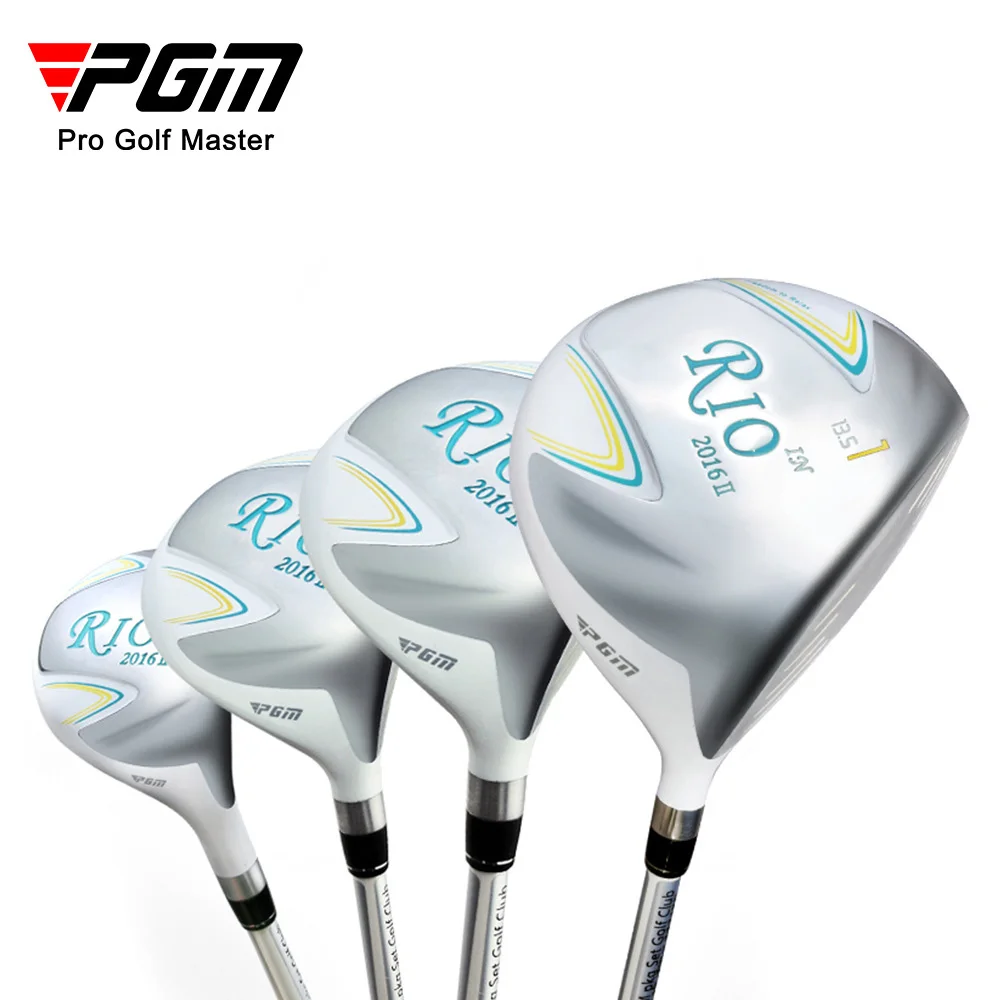 Pgm Ladies Golf Clubs Set Completo 13.5 L Flex Carbon Shaft Con Sacca Da Golf Rio Ii Beginner Training Club Grande Volume Perdono
