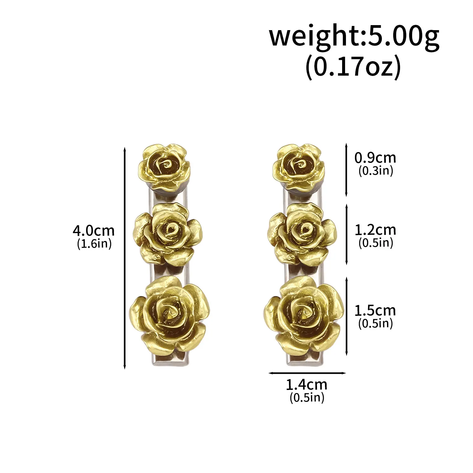 The Apothecary Diaries Maomao Gold Necklace Earrings Cosplay Props