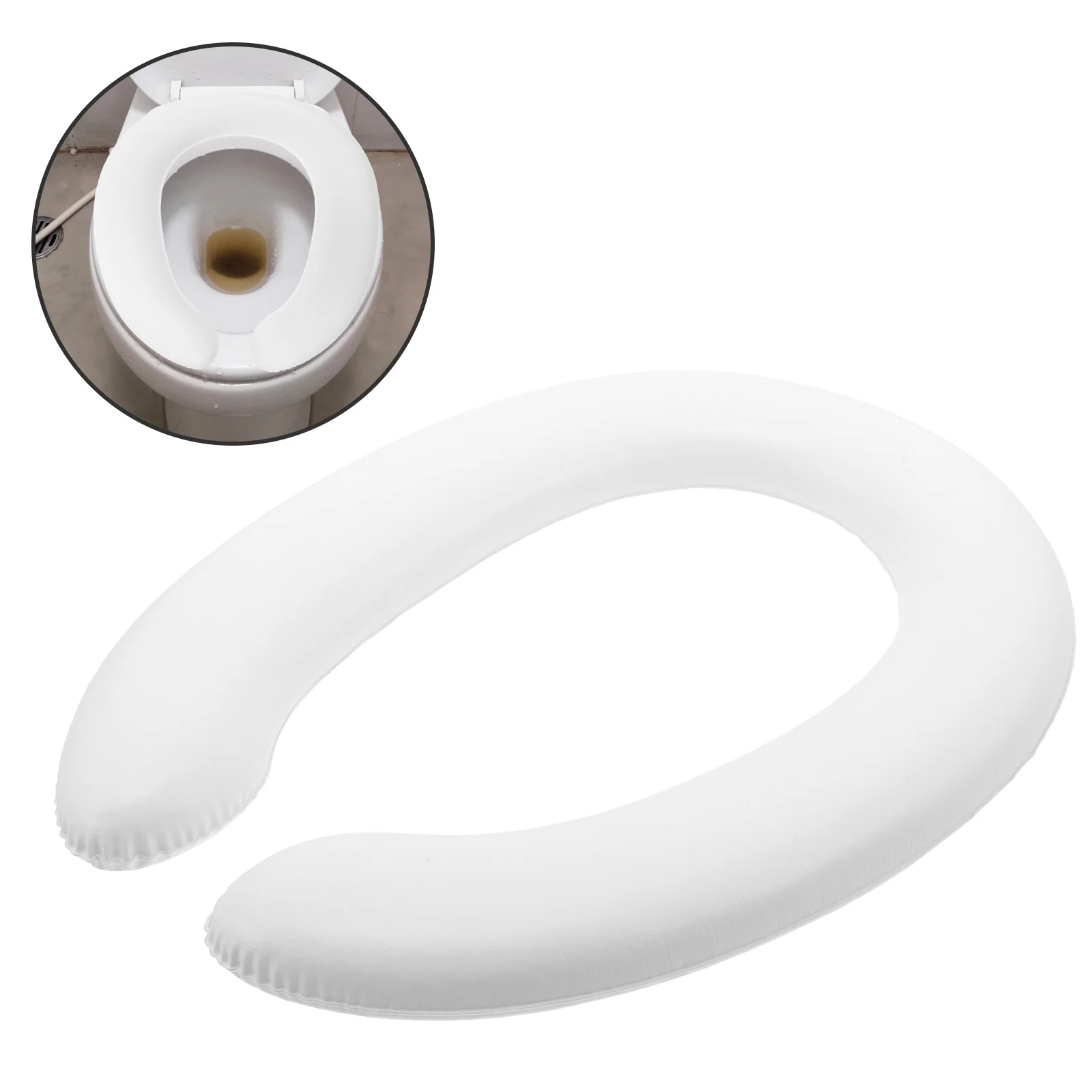 Toddler Toilet Seat Soft Pads Training Cushion for Children White Potty Kids Baby 6
