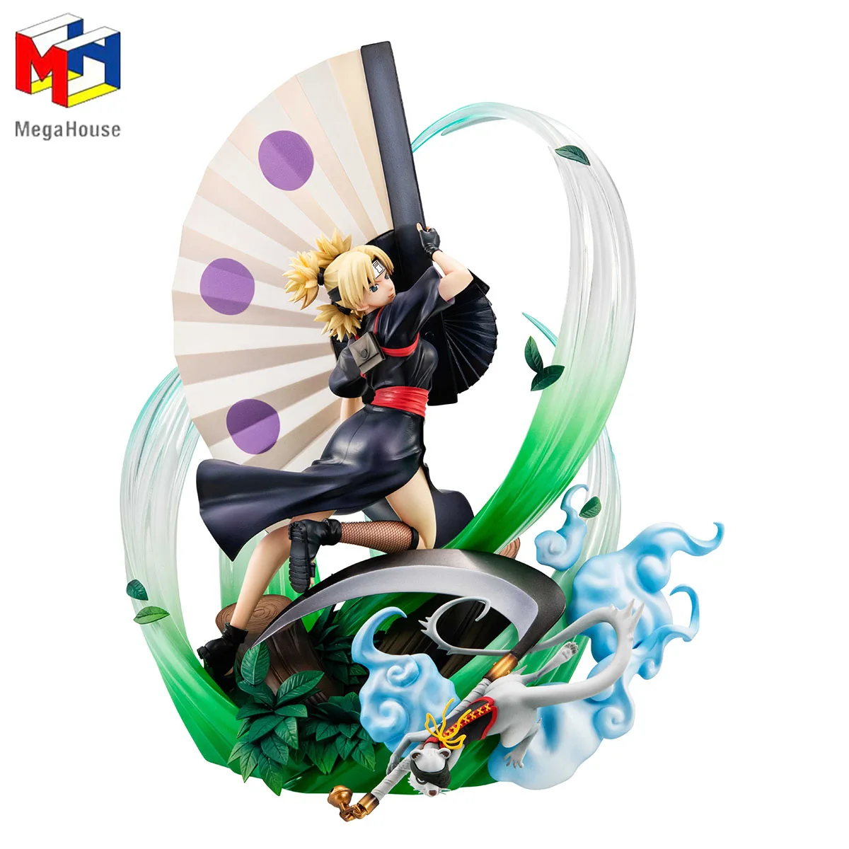 

In Stock Megahouse Naruto Temari Genuine Anime Figure Model Doll Action Figures Collection Cartoon Toys for Boys Birthday Gifts