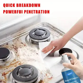 สเปรย์ทำความสะอาดคราบน้ำมันอเนกประสงค์ สำหรับทำความสะอาดคราบสกปรก คราบน้ำมัน คราบบนเตาปิ้งย่าง คราบน้ำมันบนภาชนะครัวเรือน 2