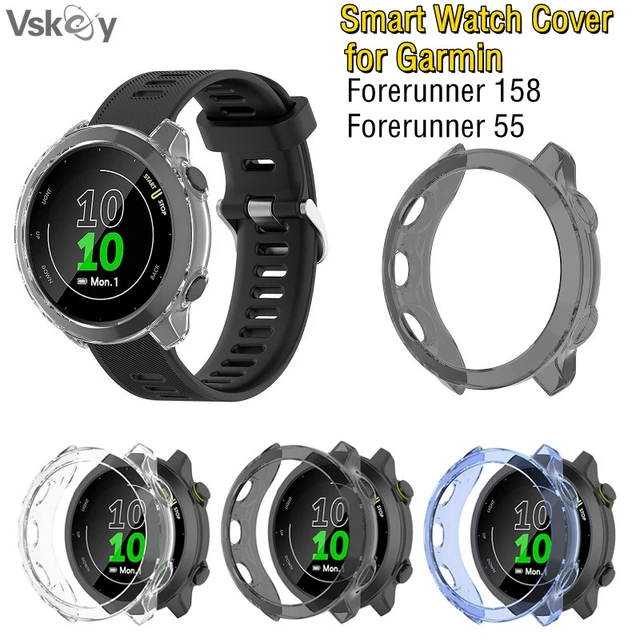 10PCS Smart Watch TPU Case for Garmin Forerunner 158 Shock-Proof Soft Protective  Cover Forerunner 55 Bumper Shell - AliExpress