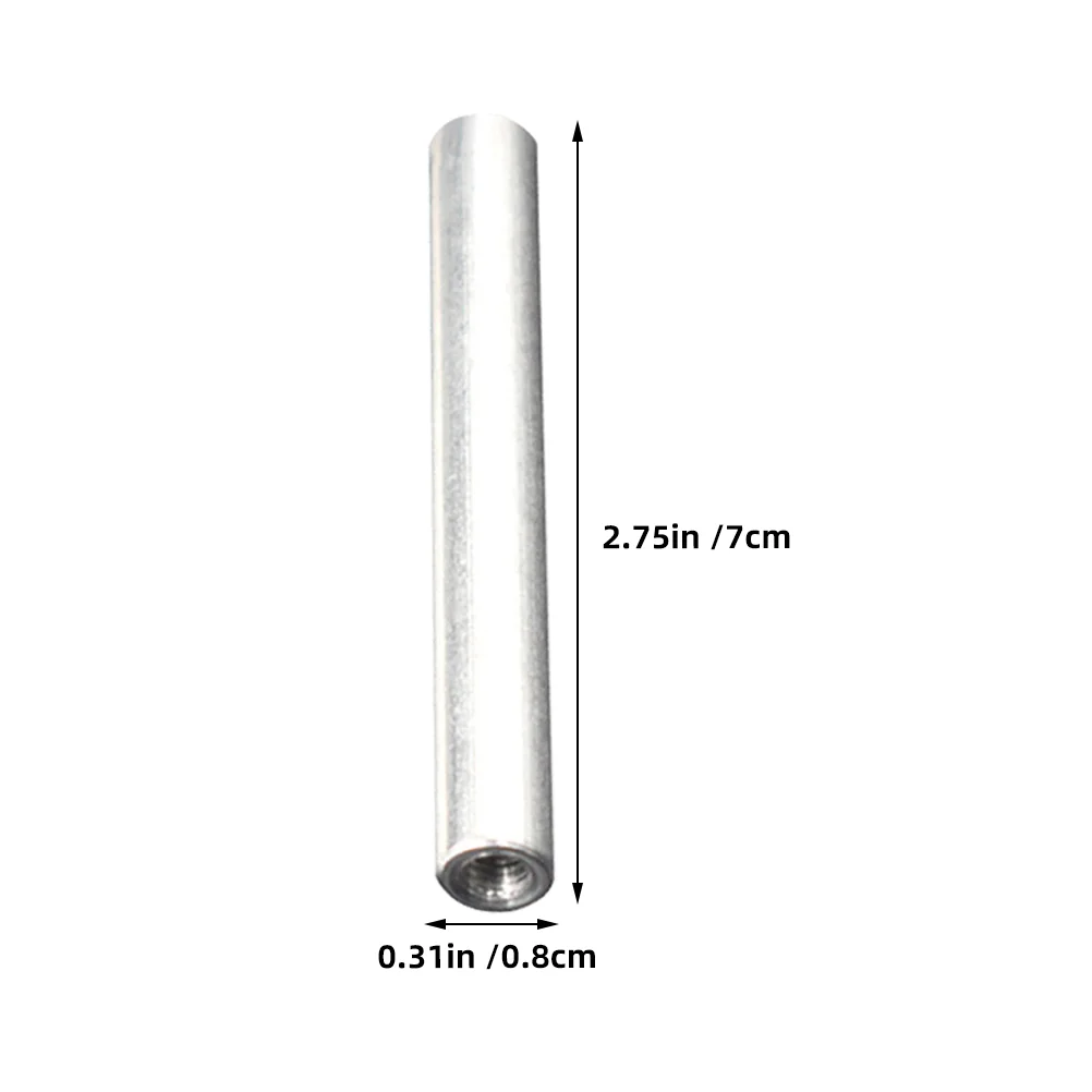 16 pcs Precision Quality Aluminum Iron Rods for Electromagnetic Experiments Testing Compact for Electromagnetic
