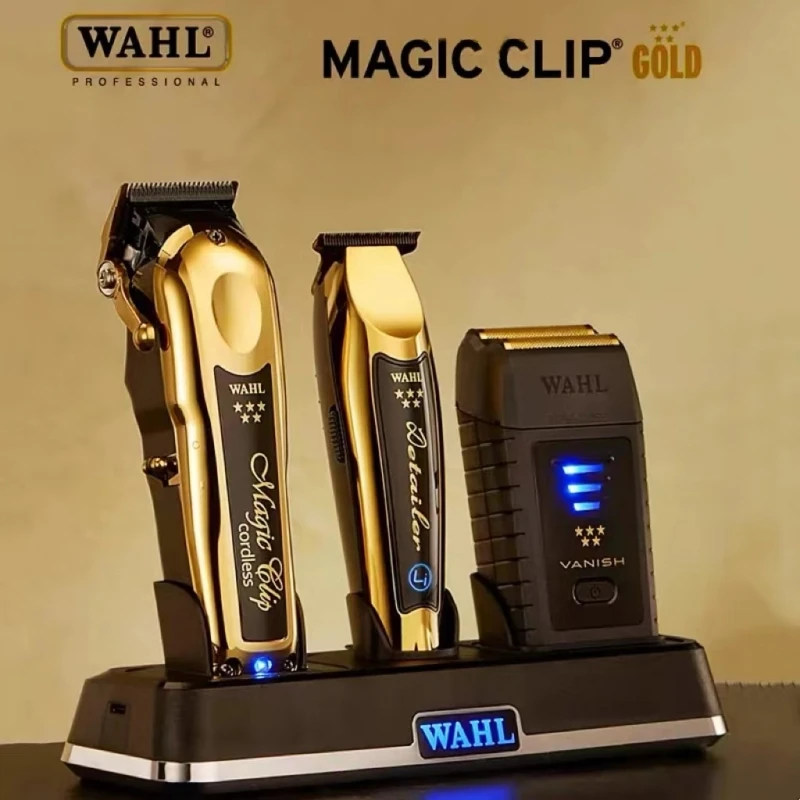 Wahl 8148 Professional 5 Star Series Gold Cordless Magic Clip Hair