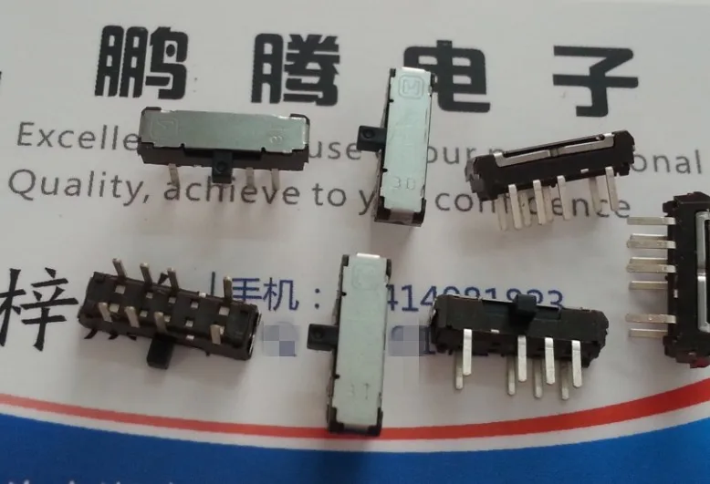 

10 шт./партия, японские переключатели питания ESD11H230, 8-контактный двухрядный 4-контактный 3-контактный боковой циферблат