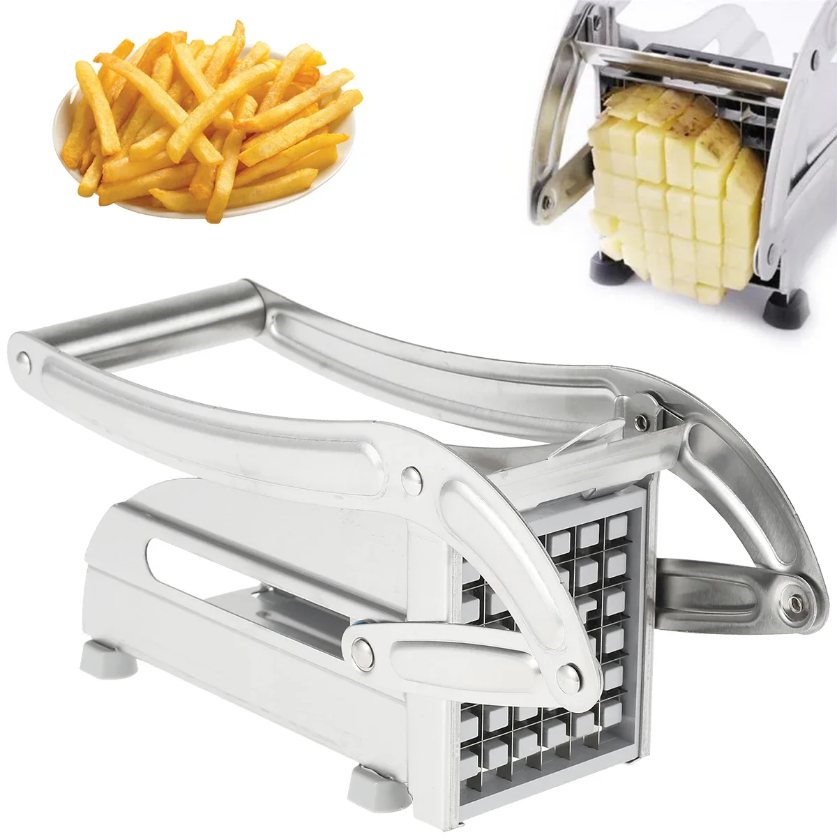 French Fry Cutter Potato Cutter French Fries Cutting Machine