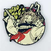 

Boku no Hero Academia Anime Rubber Keychain Key Ring Race Straps Cosplay