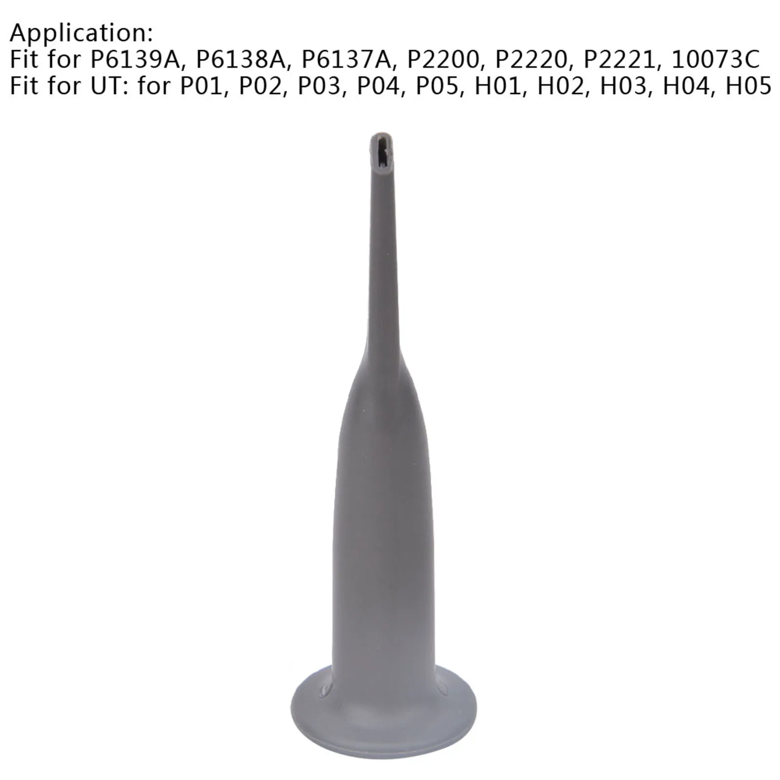 1 Pair Oscilloscope Probe Universal Protective Probe with Hook Gray Oscilloscope Parts