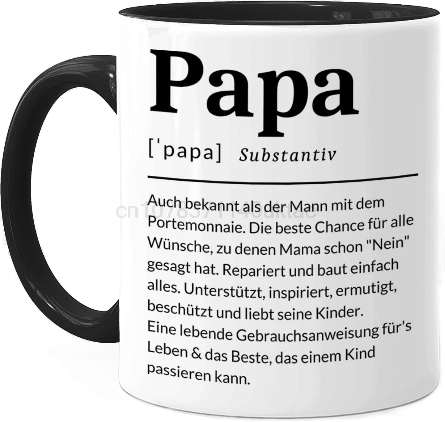

Geman кружки Gemany Papa Mama чайные кофейные чашки папа посуда для напитков для мамы мама Подарочная керамическая посуда для отца мама