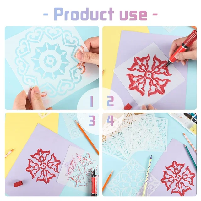 Mandala Stencils 6
