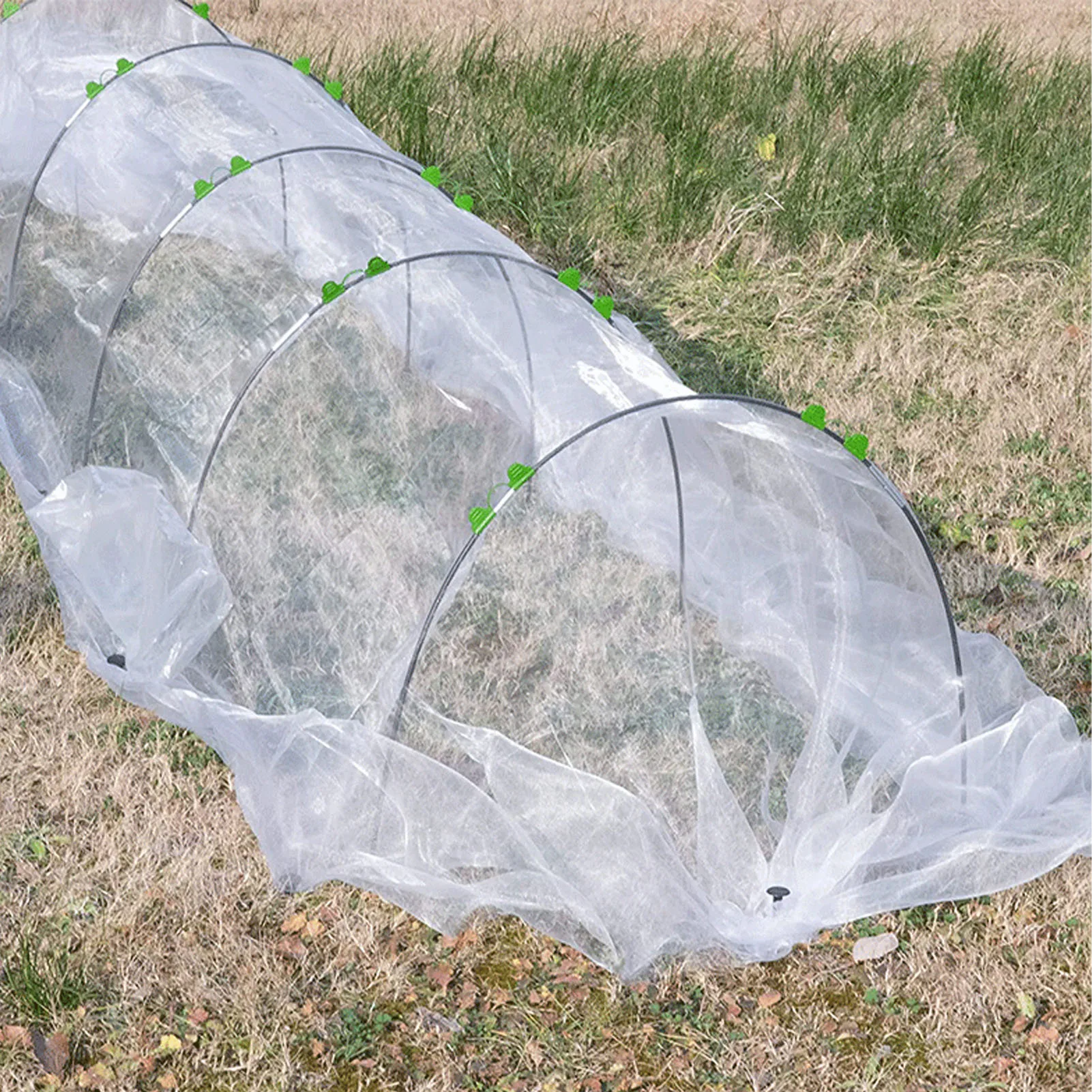 

Greenhouse Hoops Grow Tunnel Long Garden Hoops Rust Protective Fiberglass Hoops Frame DIY Plant Support Garden Stakes