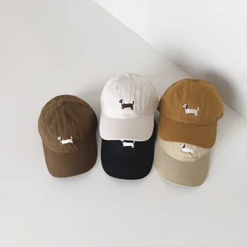 Embroidered Kids Peaked Cap 1