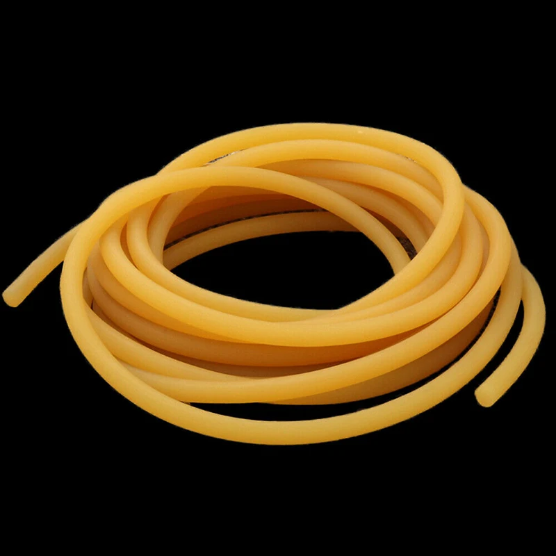 

5m Nature Latex Rubber Hoses ID 1.6 1.7 1.8 - 12mm High Resilient Elastic Soft Surgical Medical Tube For Slingshot Catapult