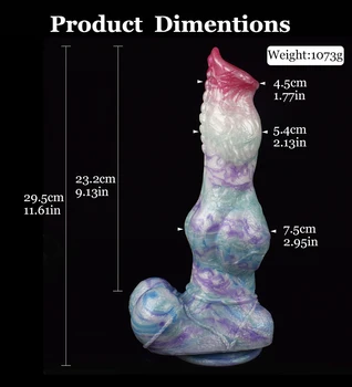 Deep Sea Monster Dildos Sex Toys For Couples Anus Expander Adults Products Anal Plug Clitoral Stimulation Anal Sex Toys Buttplug 6