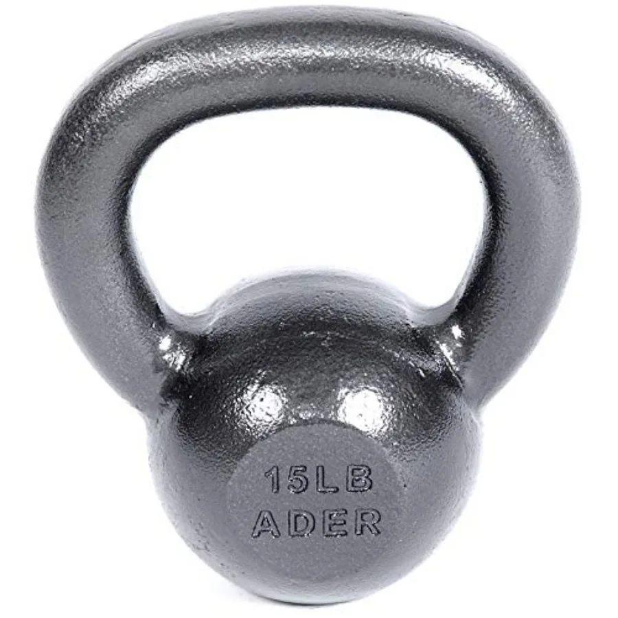 Premier Kettlebell Set- (5, 15, 25, 35 Lb) 4 Pcs w/DVD & Gym chalk ball