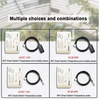 Smart Wifi Switch eWelink TH-16 Temperature and Humidity 7-32V 85-250V 10A 2000W Monitoring Thermostat With Alexa Google Home - Image 6