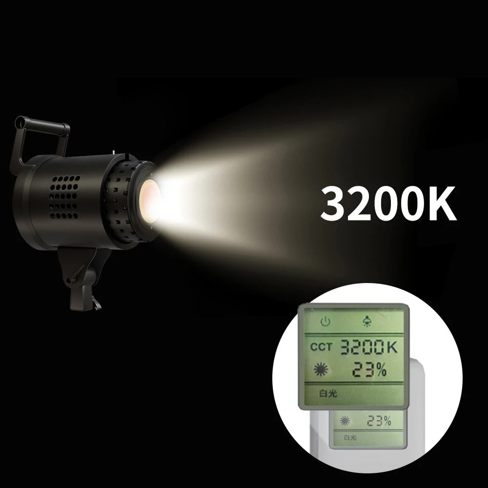 115/135W 사진 Bowens 조명 LED 220V 비디오 스튜디오 일광 균형 램프 초상화 플래시 스튜디오 3000-6000K 3 색