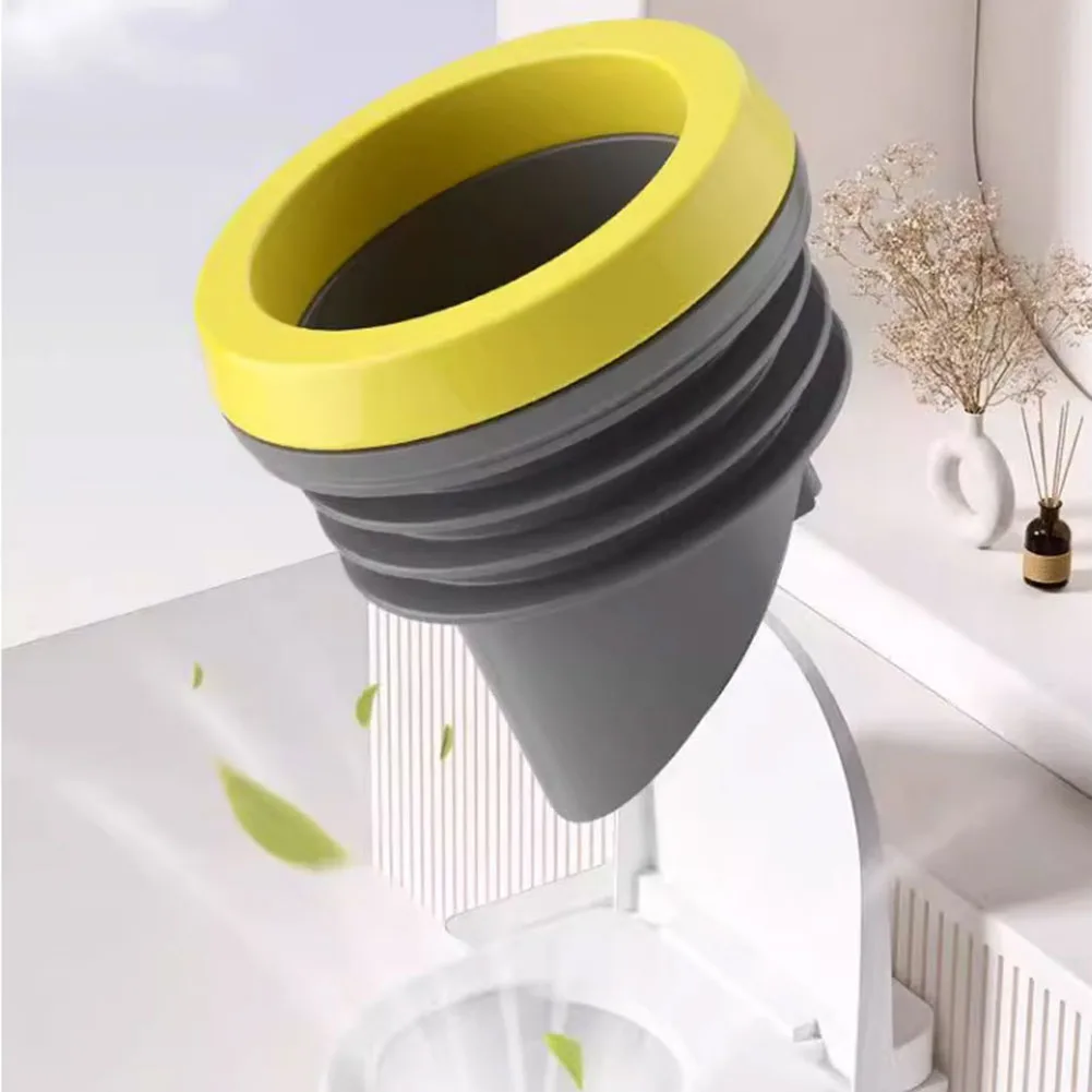 Toilet Flange Sealing Ring Check Valve Rubber Ring Leak-Proof Toilet Accessories 125*125*80mm Flanges Bathroom Parts 1pcs