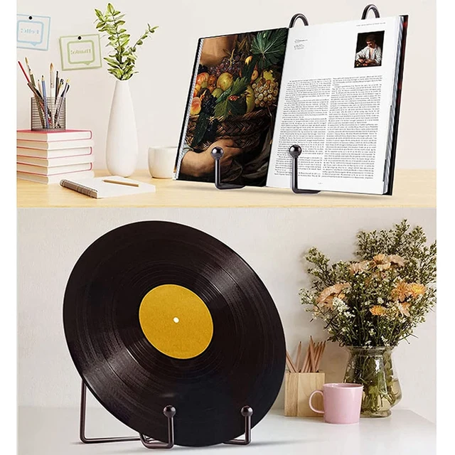 4pack 6 Inch Metal Picture Stand Decorative Plate Holder Display Stands For  Photo Frame Easel Artwork Book Tablet,black - Jewelry Packaging & Display -  AliExpress