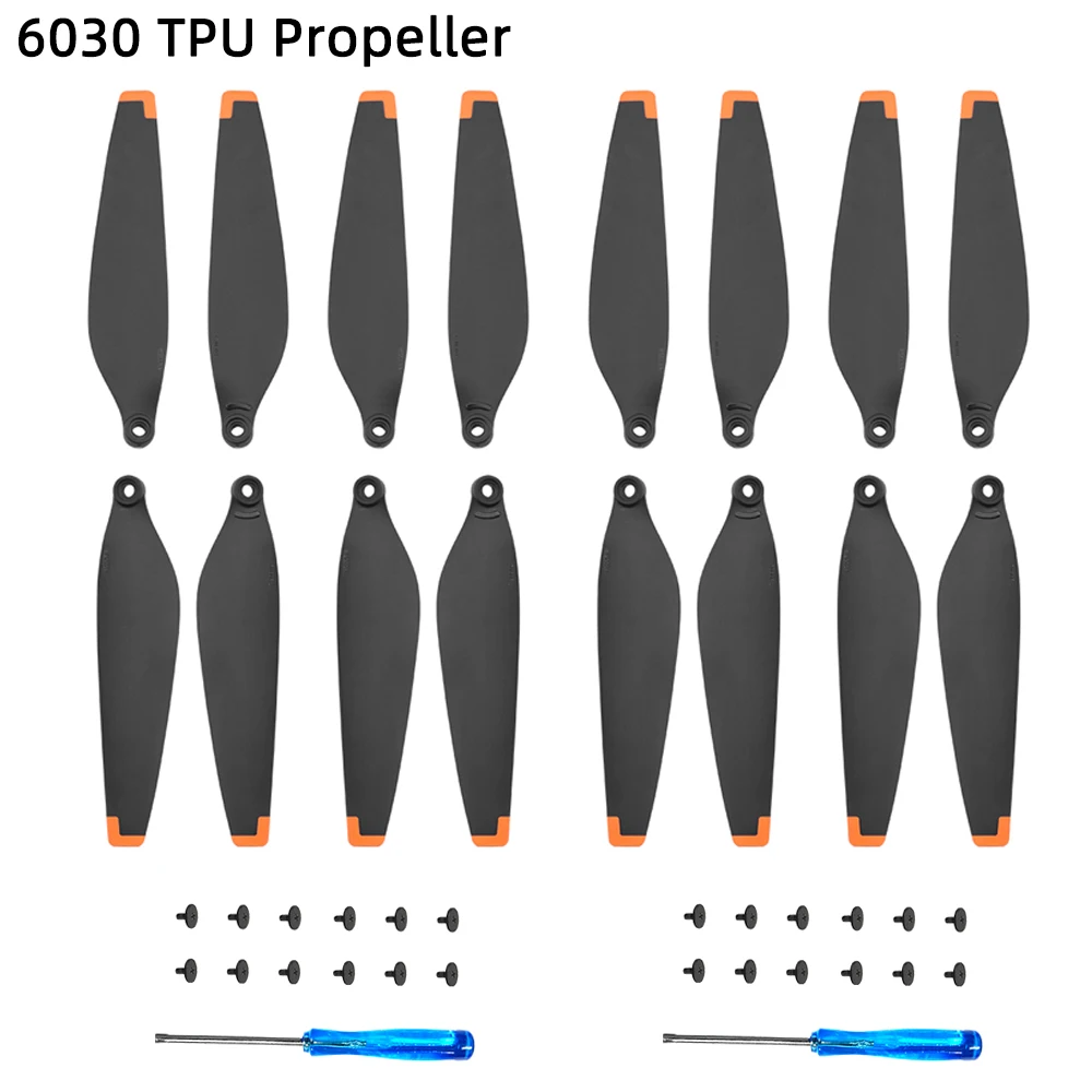 

1/2/4 Pairs Propellers for DJI Mini 3 Pro Drone Quick Release Drone Wings Replaceable Wing Fan Low Noise Blade Accessories