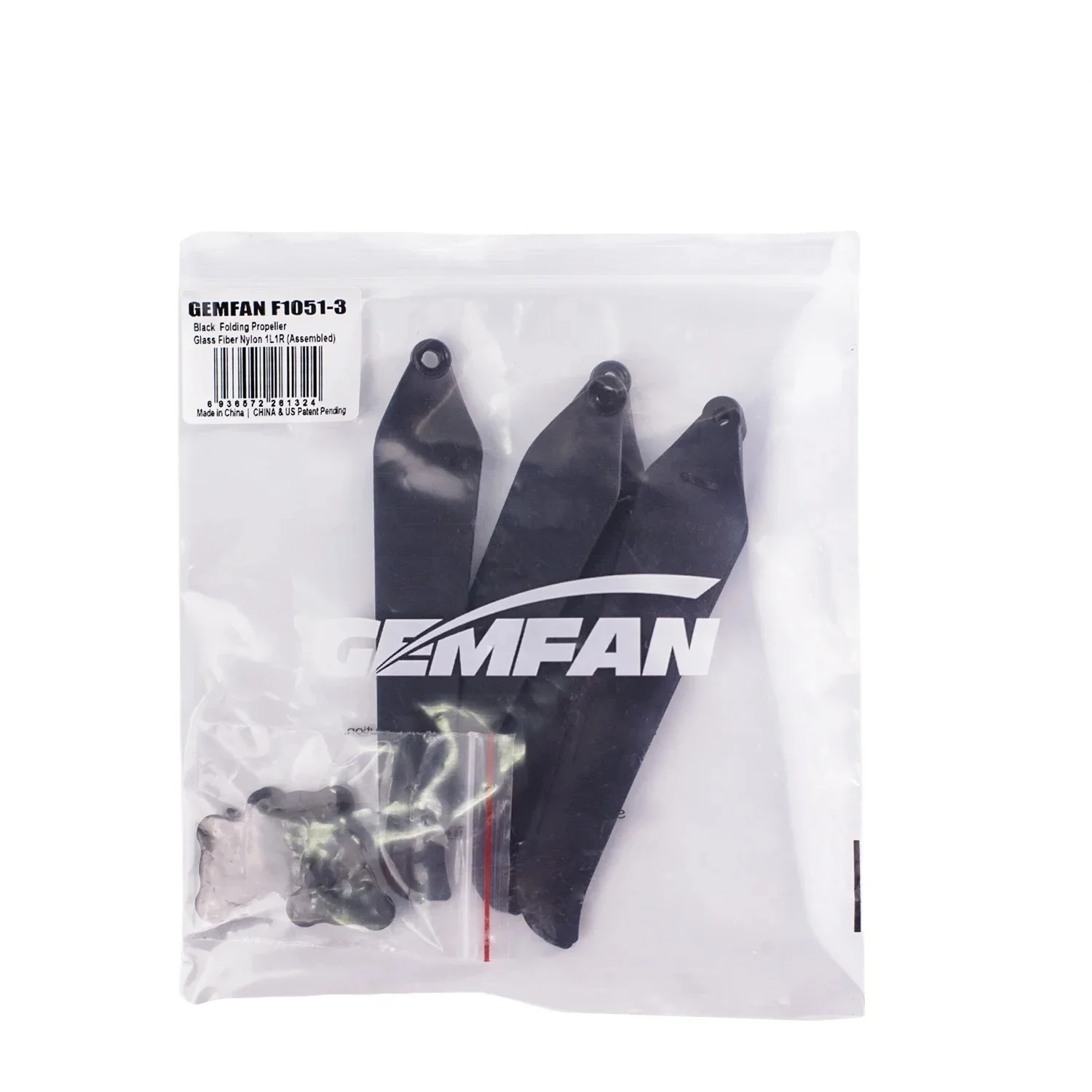 20쌍(20CW+20CCW) Gemfan F1051 10인치 접이식 프로펠러 2블레이드/3블레이드 유리 섬유 나일론 FPV 10인치 장거리 드론용