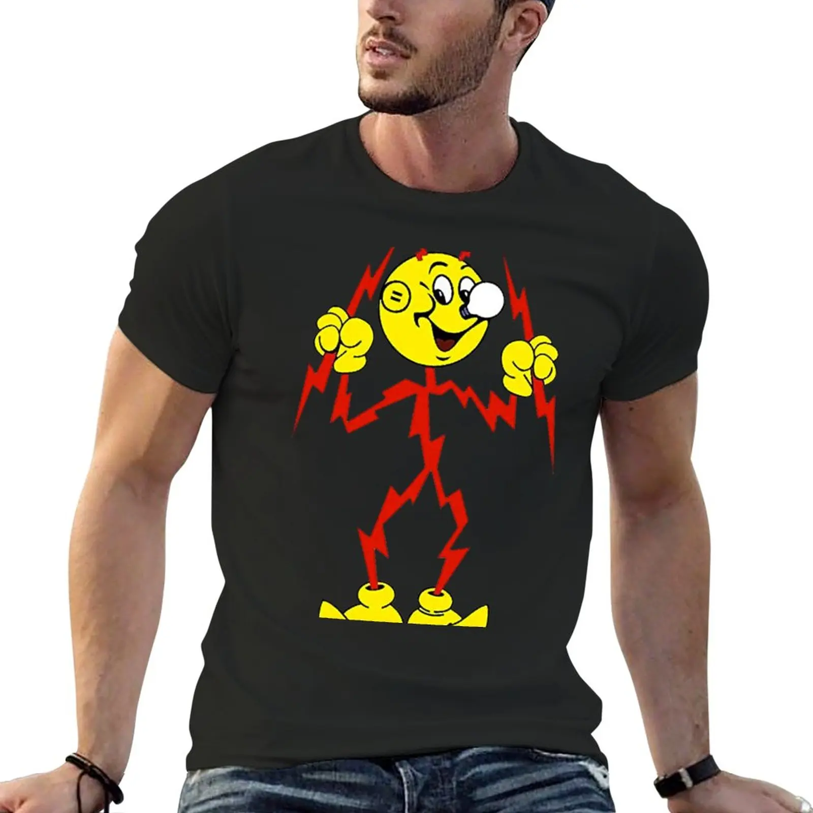 

New Reddy Kilowatt T-Shirt Aesthetic clothing oversized t shirts heavyweight t shirts sweat shirt mens t shirts