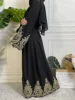 Ramadan Abaya dubaï luxe mode Kimono musulman pour femmes Cardigan caftan Robe Femme Caftan Marocain turquie Islam vêtements