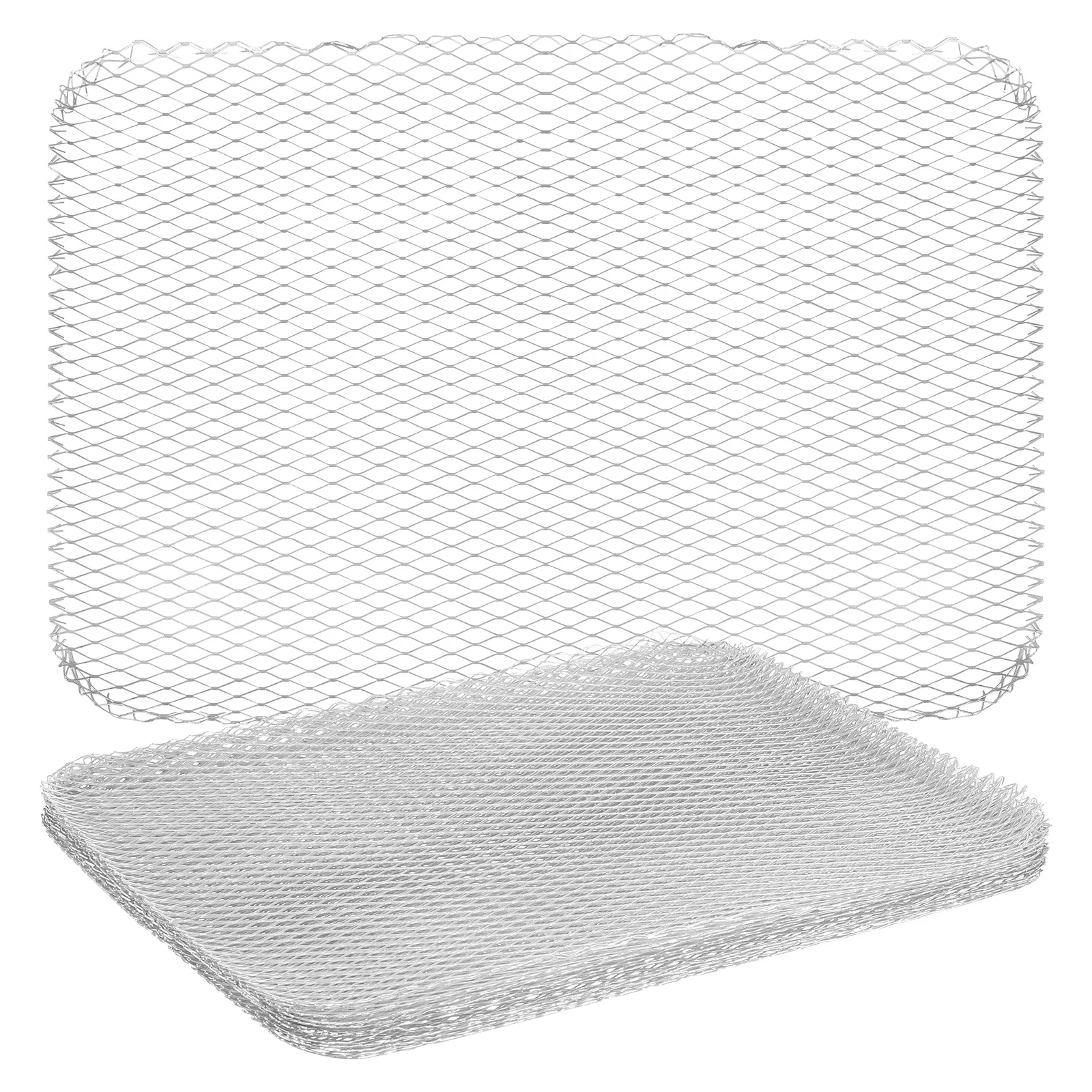 

10Pcs Camping Barbecue Mats BBQ Mesh Grilling Mats Outdoor Grill Pads Barbecue Supply