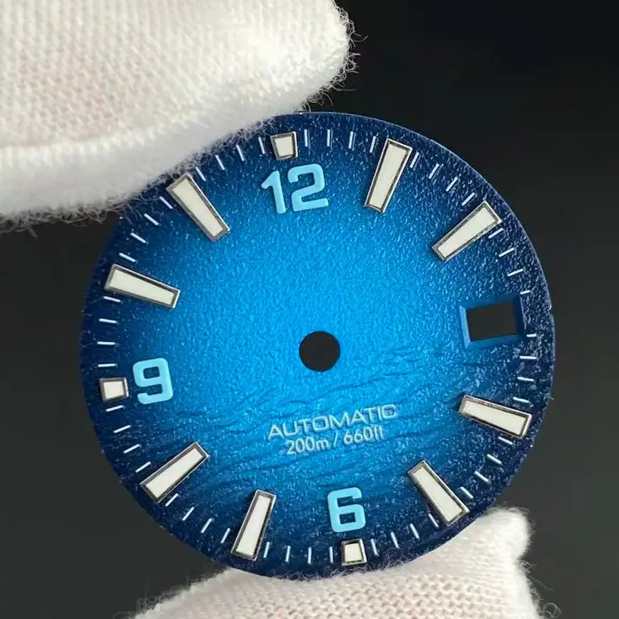 Sea Style Luminous Watch Dial - 28.5mm High Quality