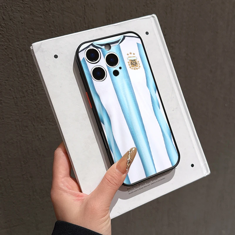 Argentina Football Team Jersey Design Phone Case