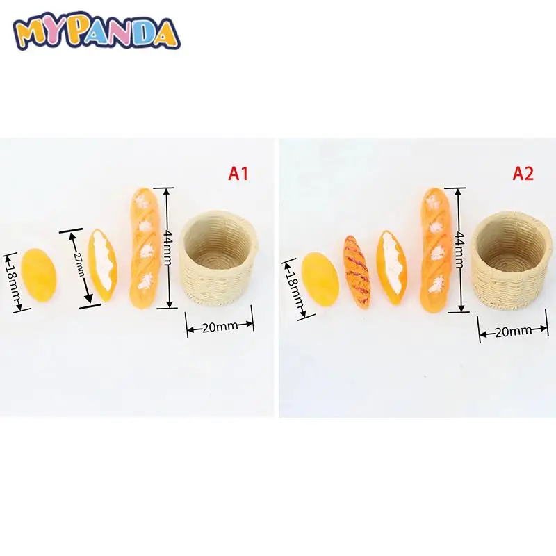 

4/5 шт. мини искусственный хлеб с корзиной 1:12 кукольный домик миниатюрная хлебопечка для кухни еда кукольные аксессуары