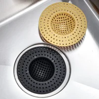 Kitchen Sink Filter, Sewer Filter, Sewer Plug, Floor Drain, Hair Trap Kitchen Garbage Collector, Bathroom Accessories Sink Drain 1