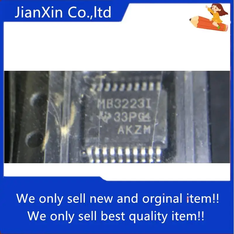 

10 шт. Оригинальный Новый MAX3223IDBR silkscreen MB3223I SSOP20 RS-232 driver