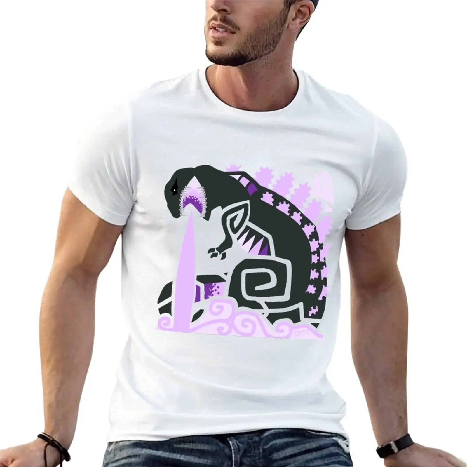 

Hunter's Sigil: Atomic Abomination T-Shirt sublime oversized summer clothes oversized t shirts for men