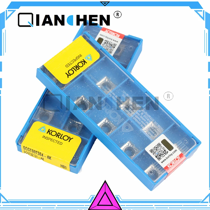 

Original KORLOY SCGT09T304-AK H01 (10pcs/lot) Cutting tools insert
