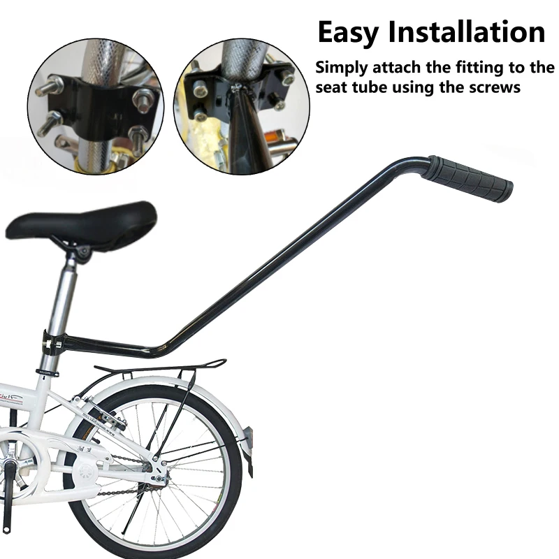 push handle bike handle for training Bike Training Push Handle Practical Kids Bike Training Handle