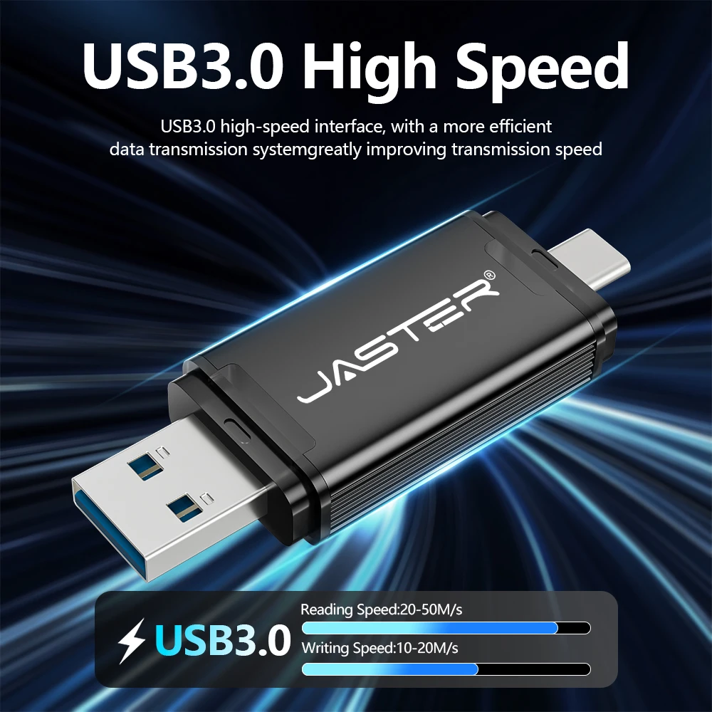 USB3.0 TYPE-C USB 3.0 플래시 드라이브 128GB 고속 펜 드라이브..