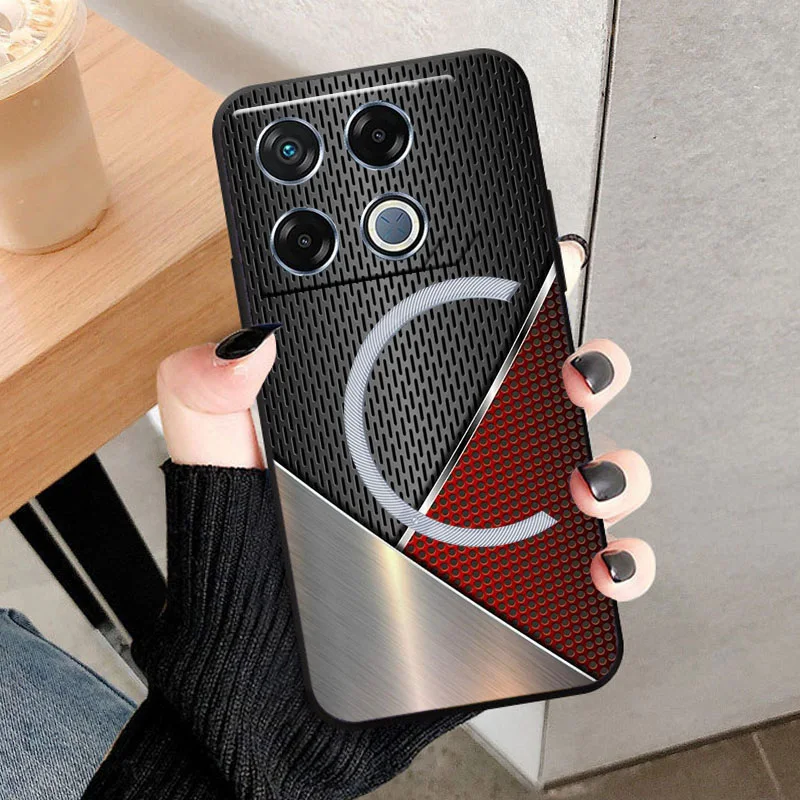 Sleek Black TPU Shockproof Phone Case - Soft Silicone Protective Back Cover