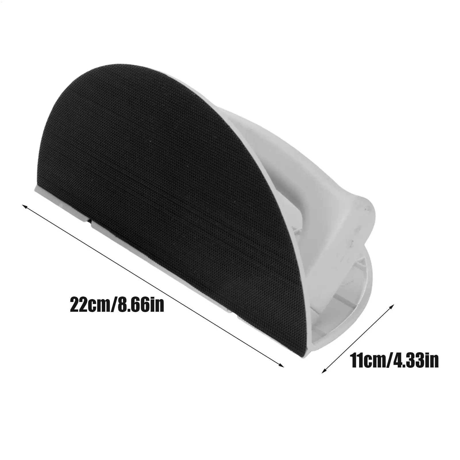 Multifunctional Semi-Circular Angle Sanding Sandpaper Tool Angle Sandpaper Holder Self-adhesive High-end Putty Polishing Tool