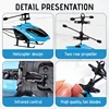 Rechargeable Mini RC Drone Remote Safe Fall-resistant RC Helicopters Drone Children Toys 4