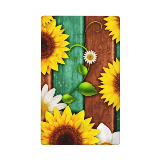 Custom Sunflower Light Switch Cover