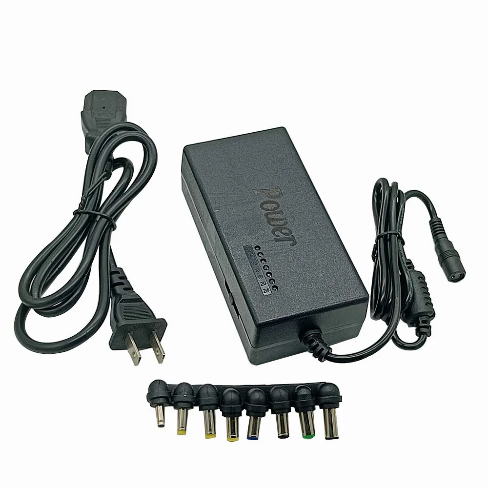 범용 전원 공급 장치 충전기, 조절식 LED 전원 어댑터, 4-5A, DC12 V, 15V, 16V, 18V, 19V, 20V, 24V, 120W