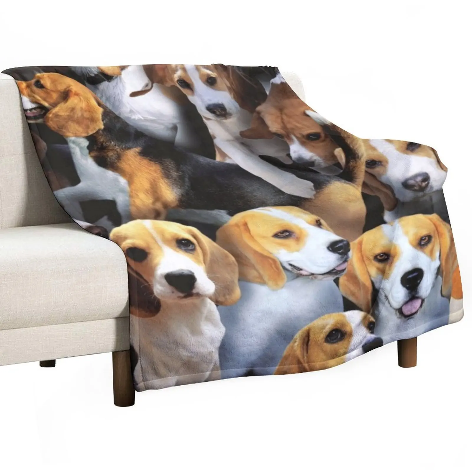 

Beagles Throw Blanket Single Blanket Fluffy Blankets Large