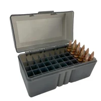 Tactical Ammo Box Flip-Top Rifle Ammo Box for 7.62X39mm .22-250 Rem 50 Rounds 7.62  Ammo Carrying Box Hunting Accessories 1