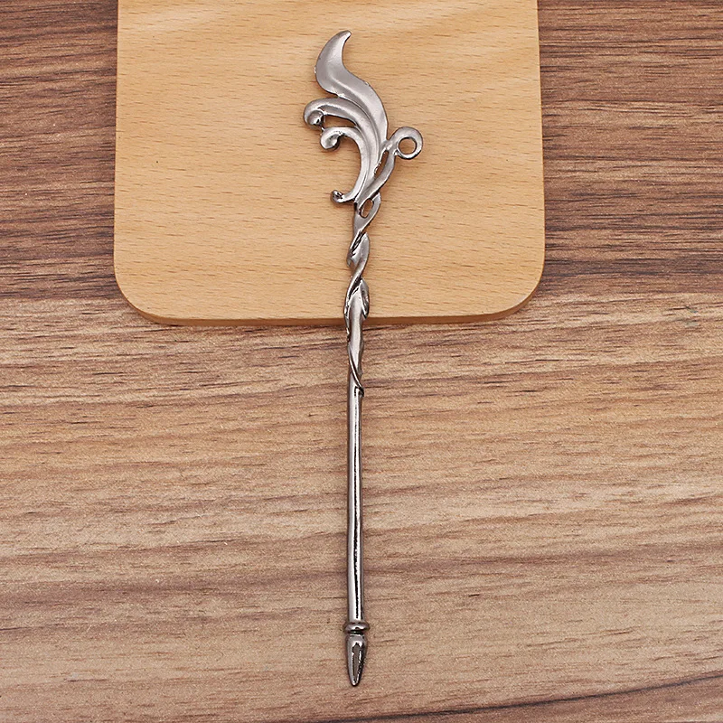 빈티지 중국 헤어 스틱 머리핀, 여성용 DIY 헤어 액세서리, 가방 당 10 개, 29*152mm