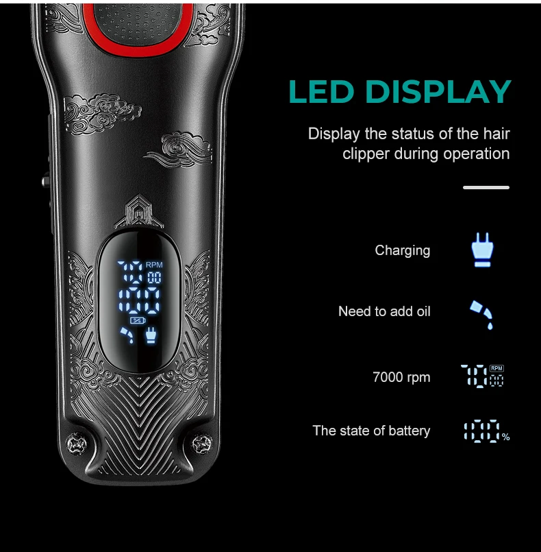 آلات قص الشعر VGR Man 016 Vgr ماكينة قص الشعر وتشذ...