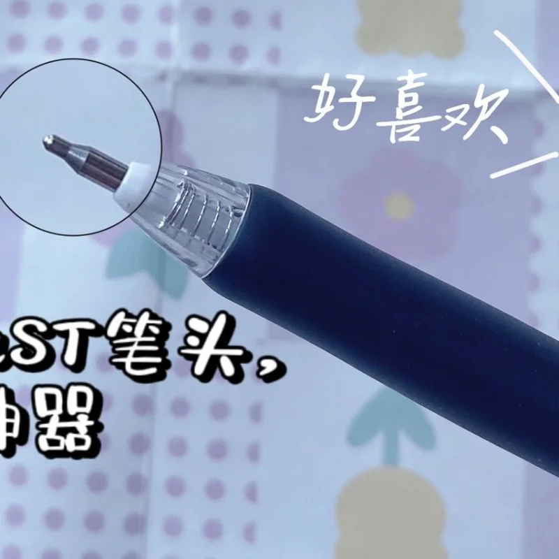 도라에몽 젤 펜 Kawaii 0.5mm 검정 볼펜 Kawaii 학생 쓰기 도구 학교 사무용품 편지지 어린이 선물